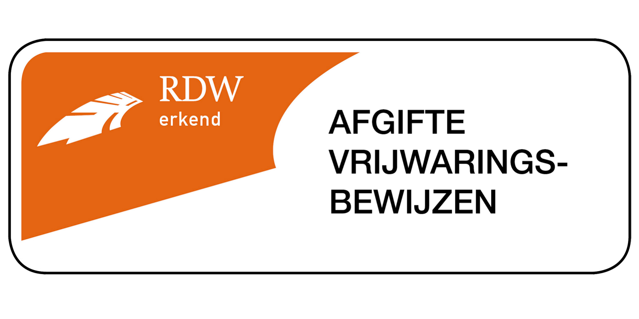 RDW erkend - afgifte vrijwaringsbewijzen